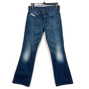 DIESEL RAME 100% Cotton Bootcut Denim size 27 Hemmed to 29 Inseam